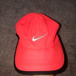 Hot pink Nike hat
